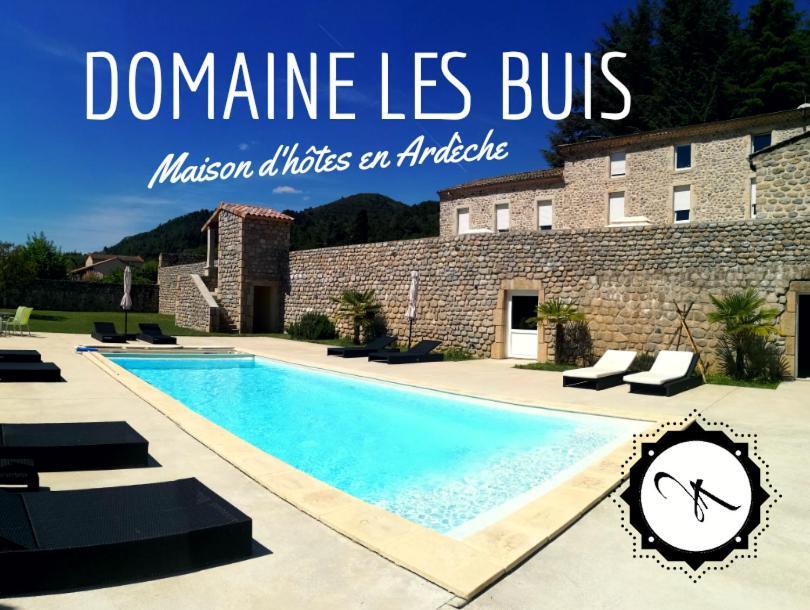 Domaine Les Buis Panzió Saint-Fortunat-sur-Eyrieux Kültér fotó