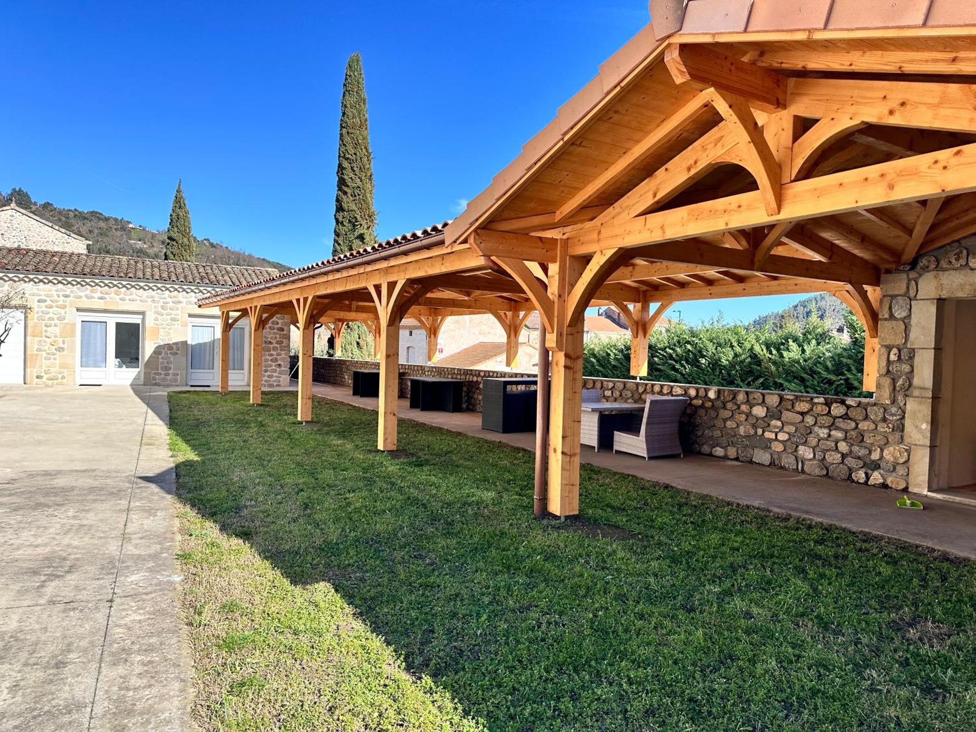 Domaine Les Buis Panzió Saint-Fortunat-sur-Eyrieux Kültér fotó