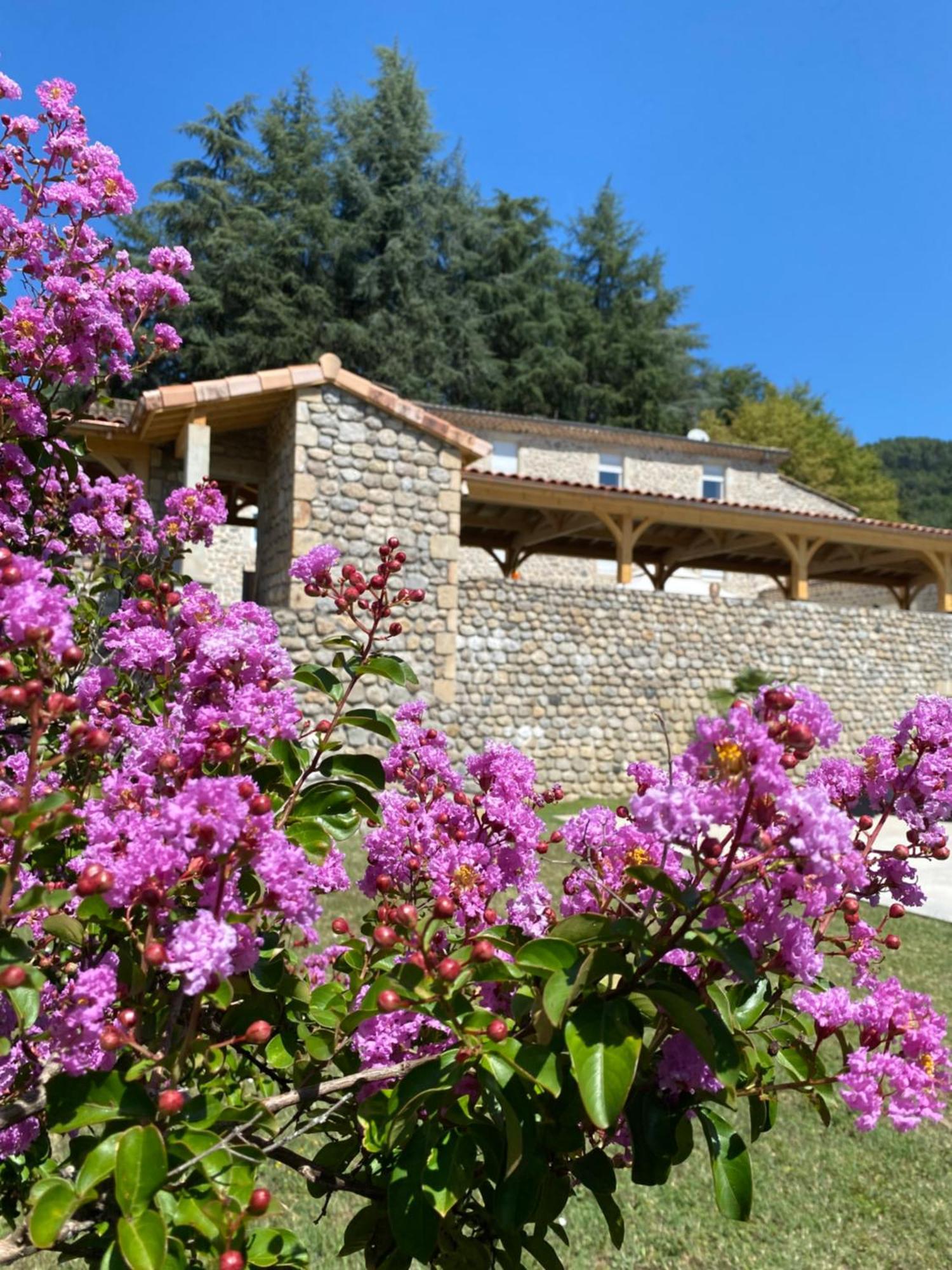Domaine Les Buis Panzió Saint-Fortunat-sur-Eyrieux Kültér fotó